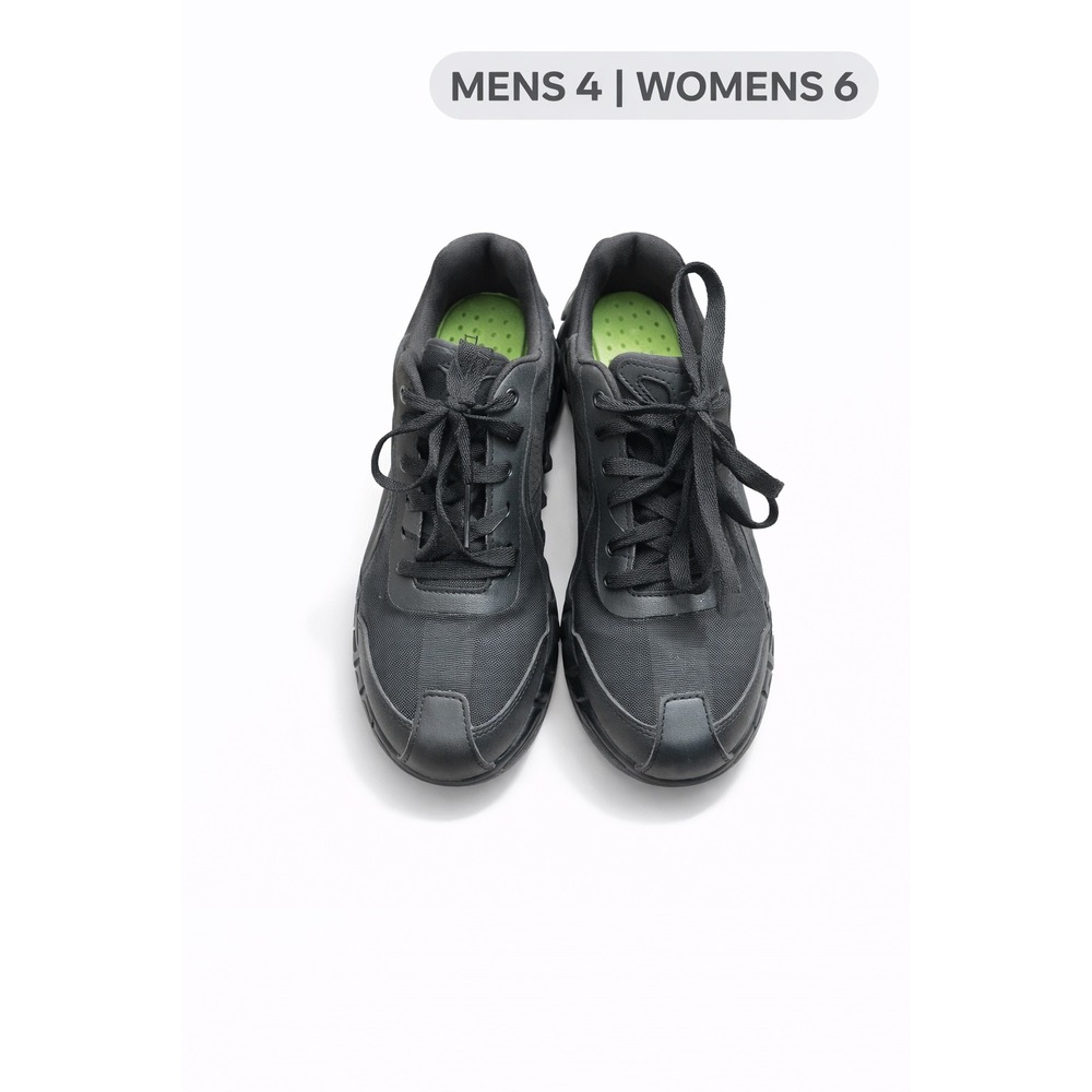 Reebok ZigTech Mens 4 Womens 6 Black‎ Work Shoes Slip Resistant ASTM RB3019